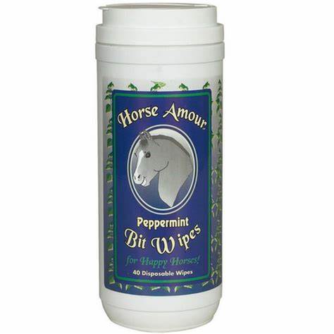 Horse Amour Bit Wipes - Peppermint