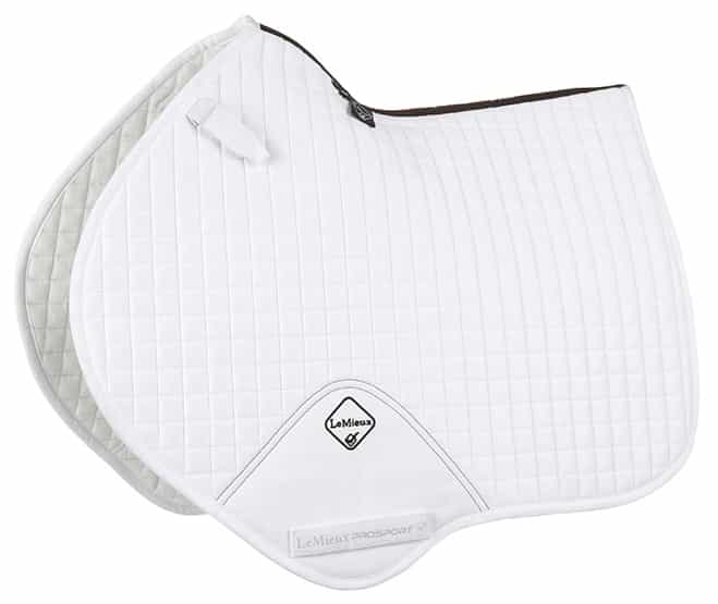 LeMieux Suede Close Contact Square Pad