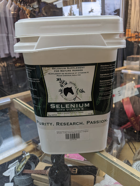 Herbs for Horses Selenium (Organic Source) plus Natural Vitamin E
