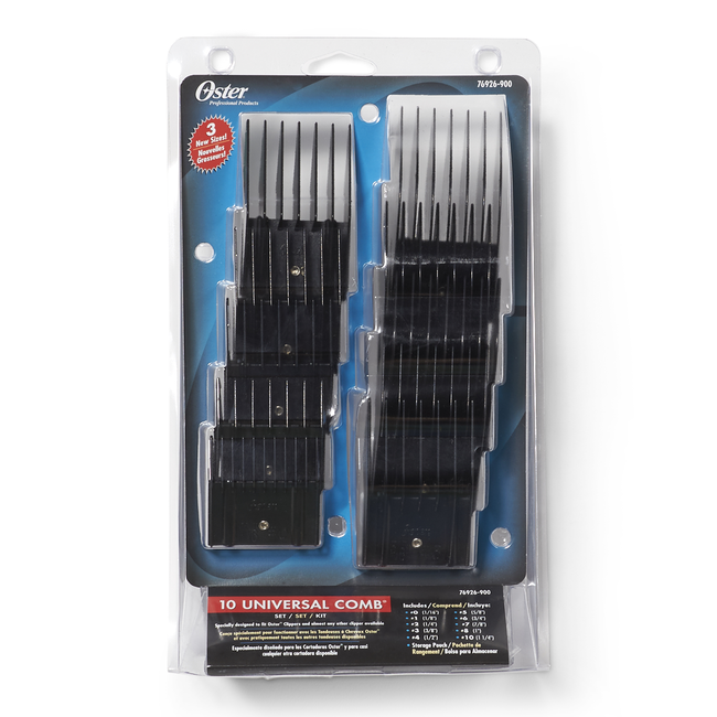 Oster 10 Universal Comb Set with Pouch