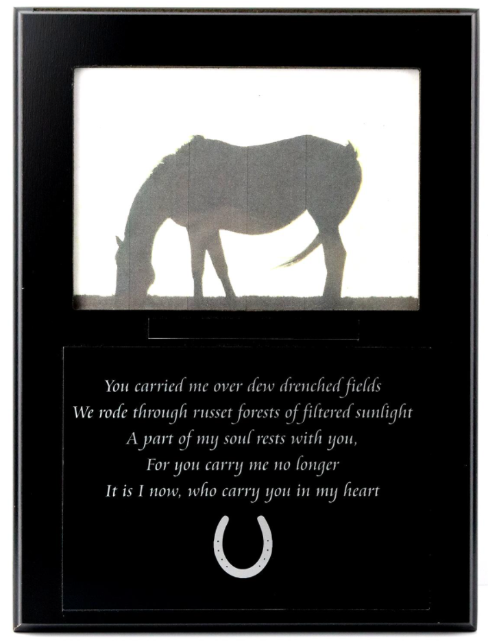 Loriece Horse Memorial Picture Frame