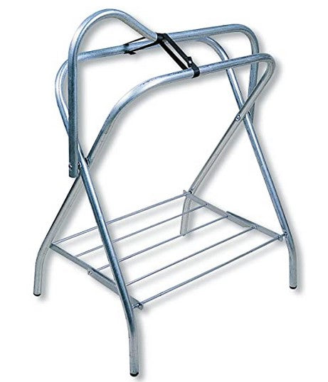 Galvanized Deluxe Saddle Stand
