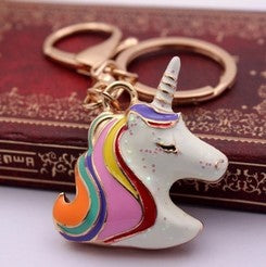 3D Unicorn Keychain