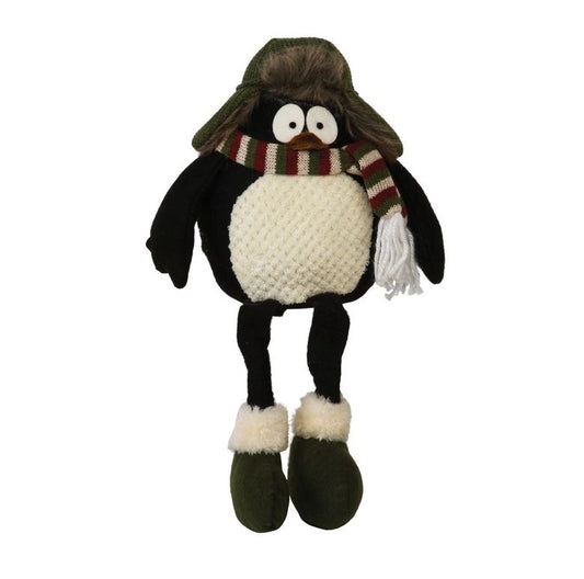 Bright Ideas Dangle Leg Plush Penguin