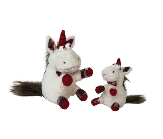 Bright Ideas Christmas Plush Unicorn