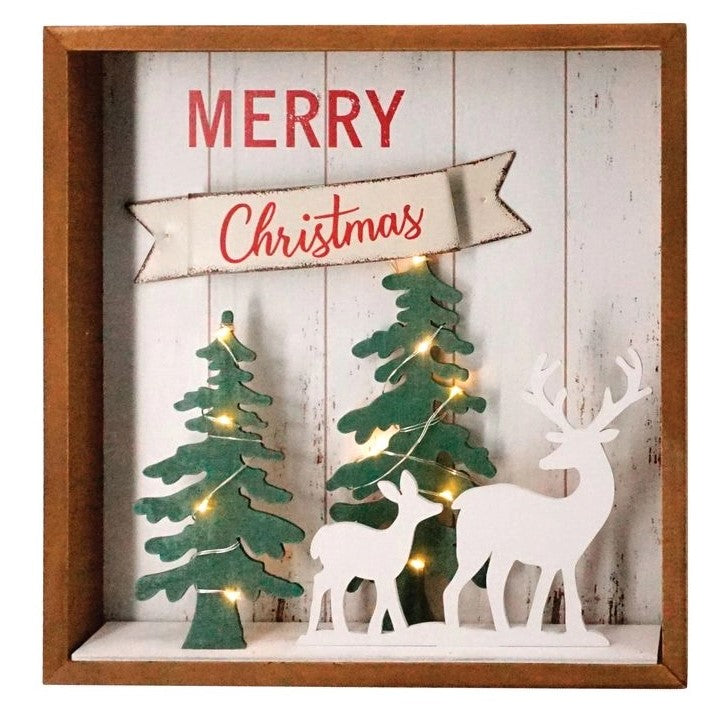 Bright Ideas Wooden Merry Christmas Sign