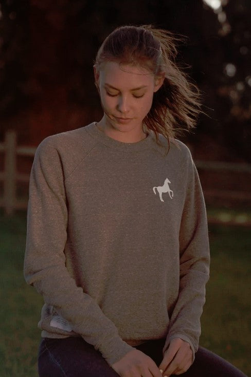 SCOPE Equestrian Go Higher Crewneck Sweater