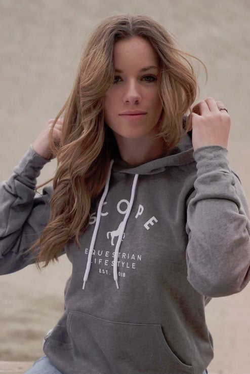 SCOPE Equestrian Classic Grey Hoodie