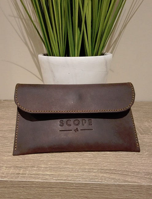 SCOPE Equestrian Leather Custom Phone Pouch