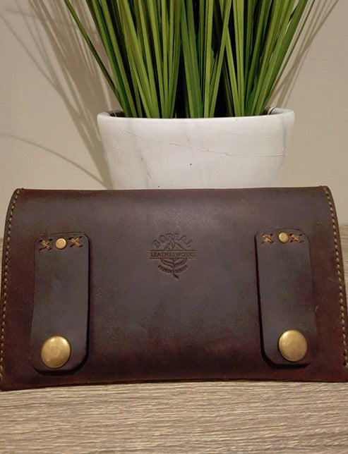 SCOPE Equestrian Leather Custom Phone Pouch