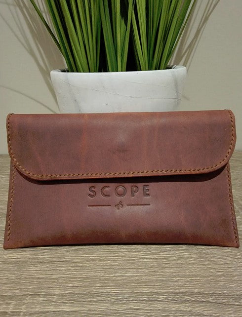 SCOPE Equestrian Leather Custom Phone Pouch