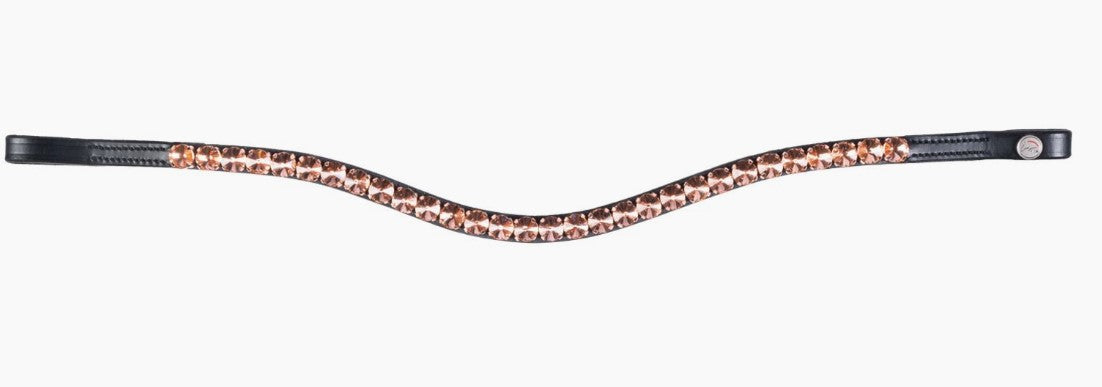 HKM Rosegold Glamour Browband
