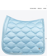 Load image into Gallery viewer, PS of Sweden Ruffle Saddle Pad