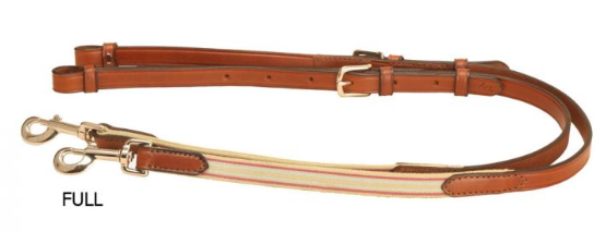 Tory Leather & Elastic Side Reins
