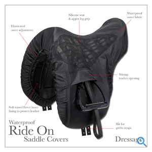 LeMieux Ride On Saddle Cover Black