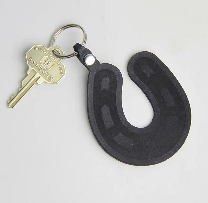 Hunt Seat Paper Co. Leather Keychain