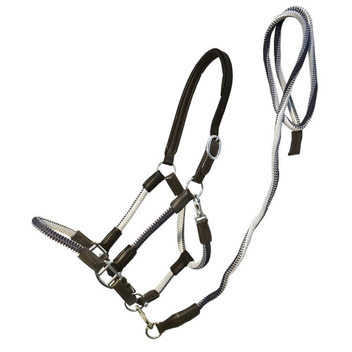 Kavalkade Rope Halter With Knit Leadrope