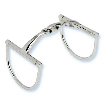 Stubben EZ Control Dee Ring Snaffle