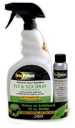 BugPellent Fly Spray W/Refill Concentrate