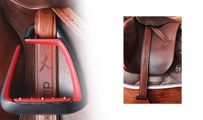 FreeJump Classic Wide Stirrup Leathers