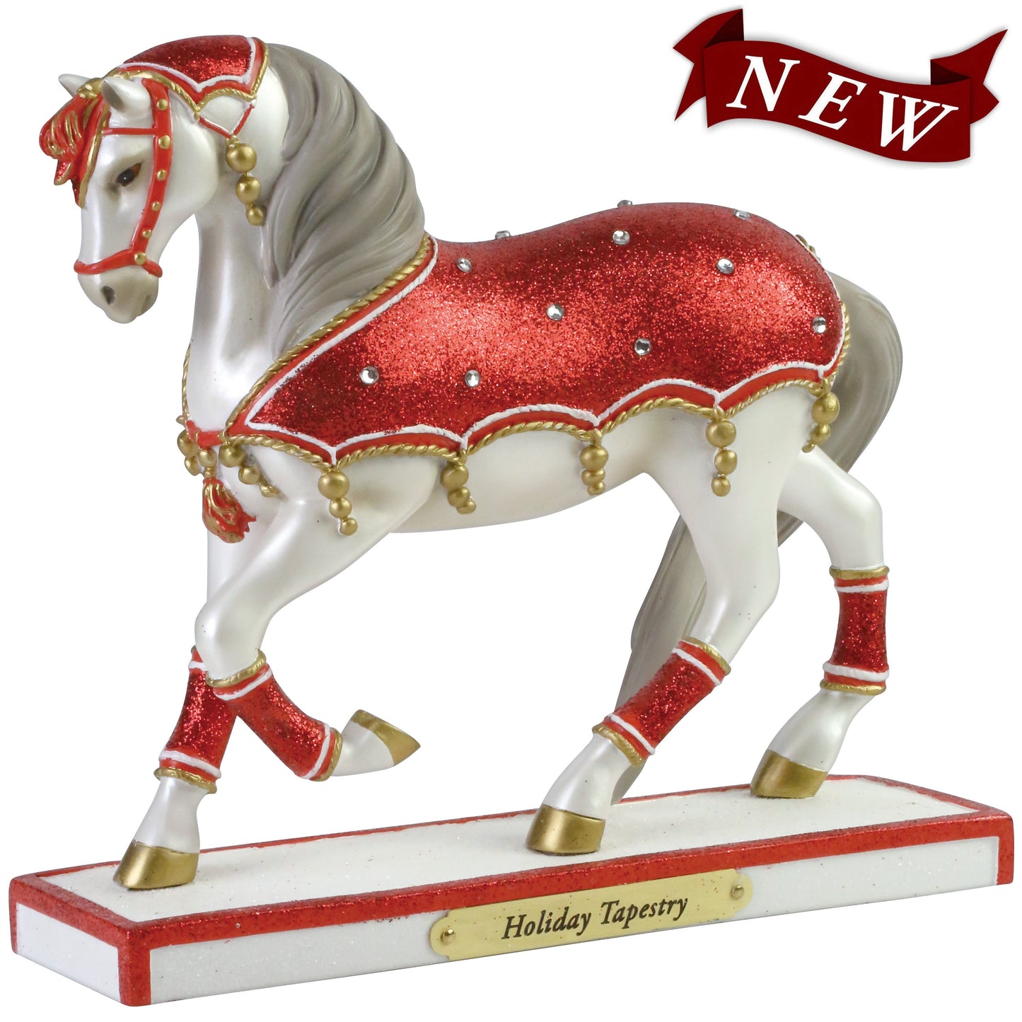 Painted Ponies Holiday Figurines