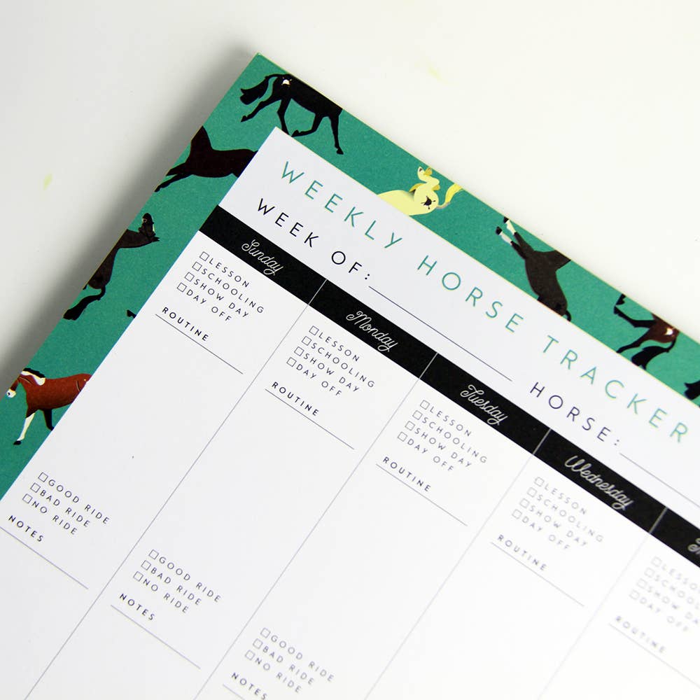 Hunt Seat Paper Co. Equestrian Weekly Planner