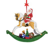 Load image into Gallery viewer, Breyer 2021 Rocking Santa Ornament