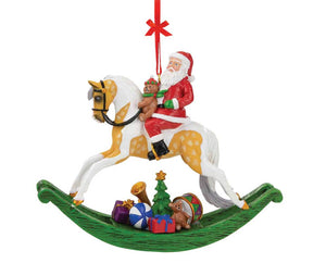 Breyer 2021 Rocking Santa Ornament