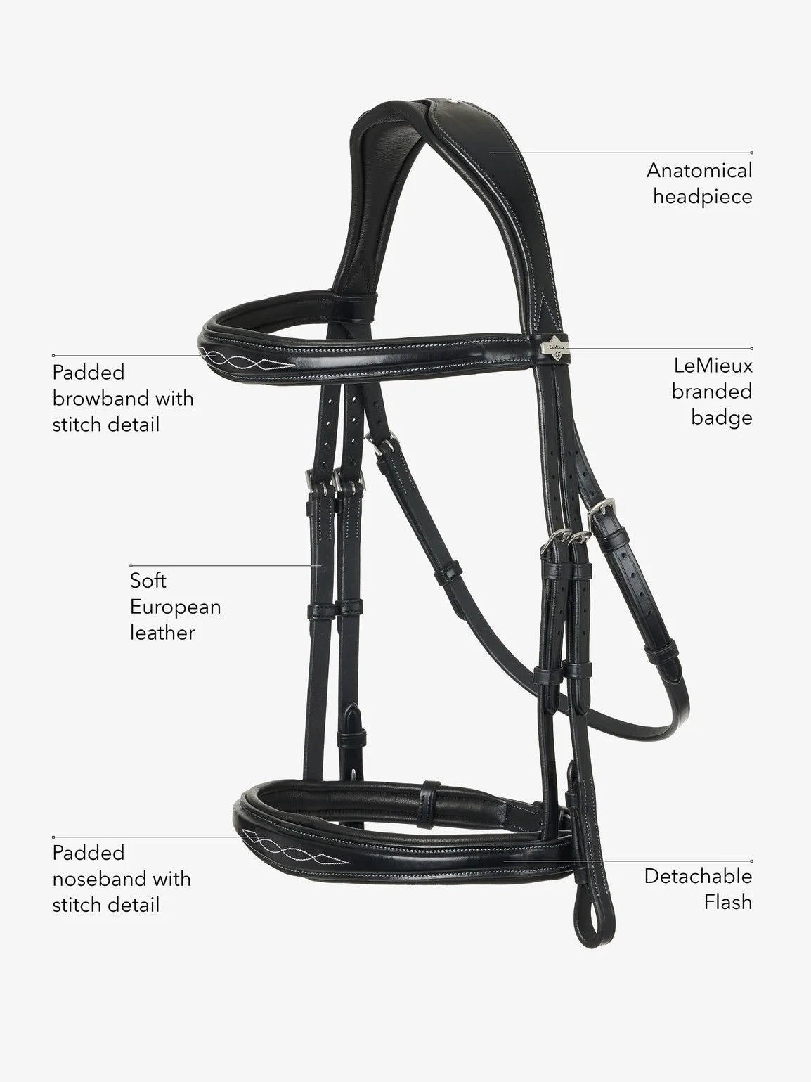 LeMieux Competition Flash Bridle