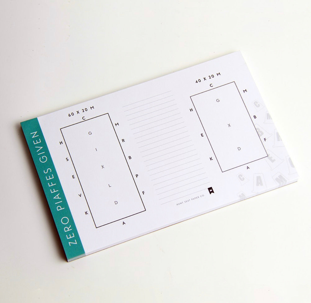 Hunt Seat Paper Co. Dressage Notepad