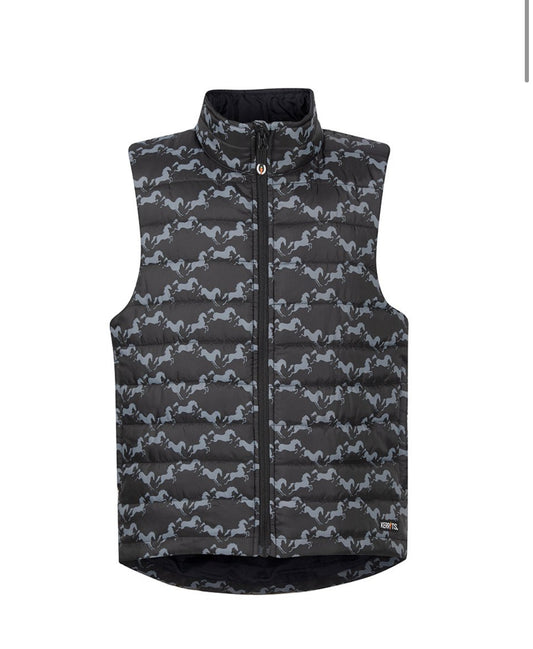 Kerrits Kids Horse Crazy Quilted Vest