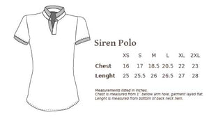 Spiced Equestrian Siren Dry-Fit Polo