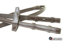 Load image into Gallery viewer, Antares Signature Rubber Reins w/Leather Loops