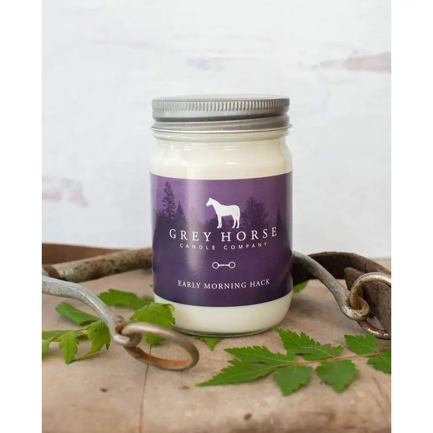 Grey Horse Candles