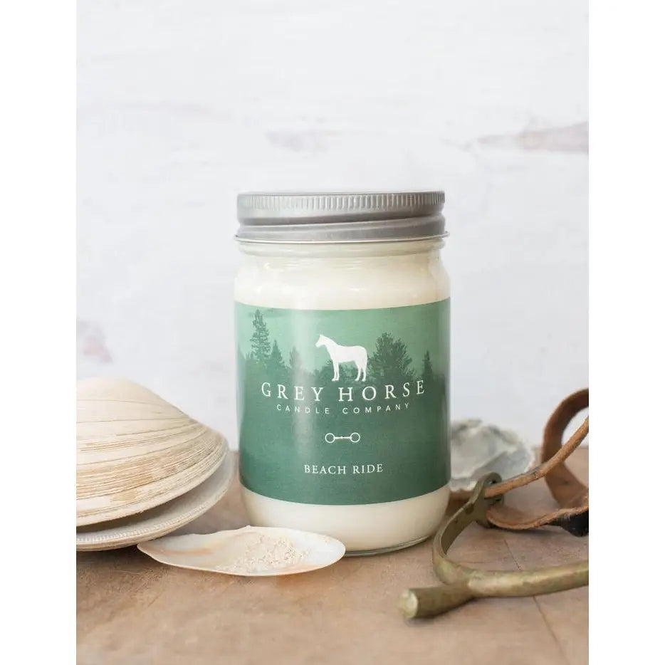 Grey Horse Candles