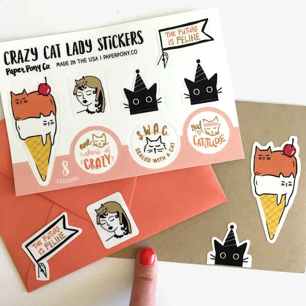 Paper Pony Co. Stickers