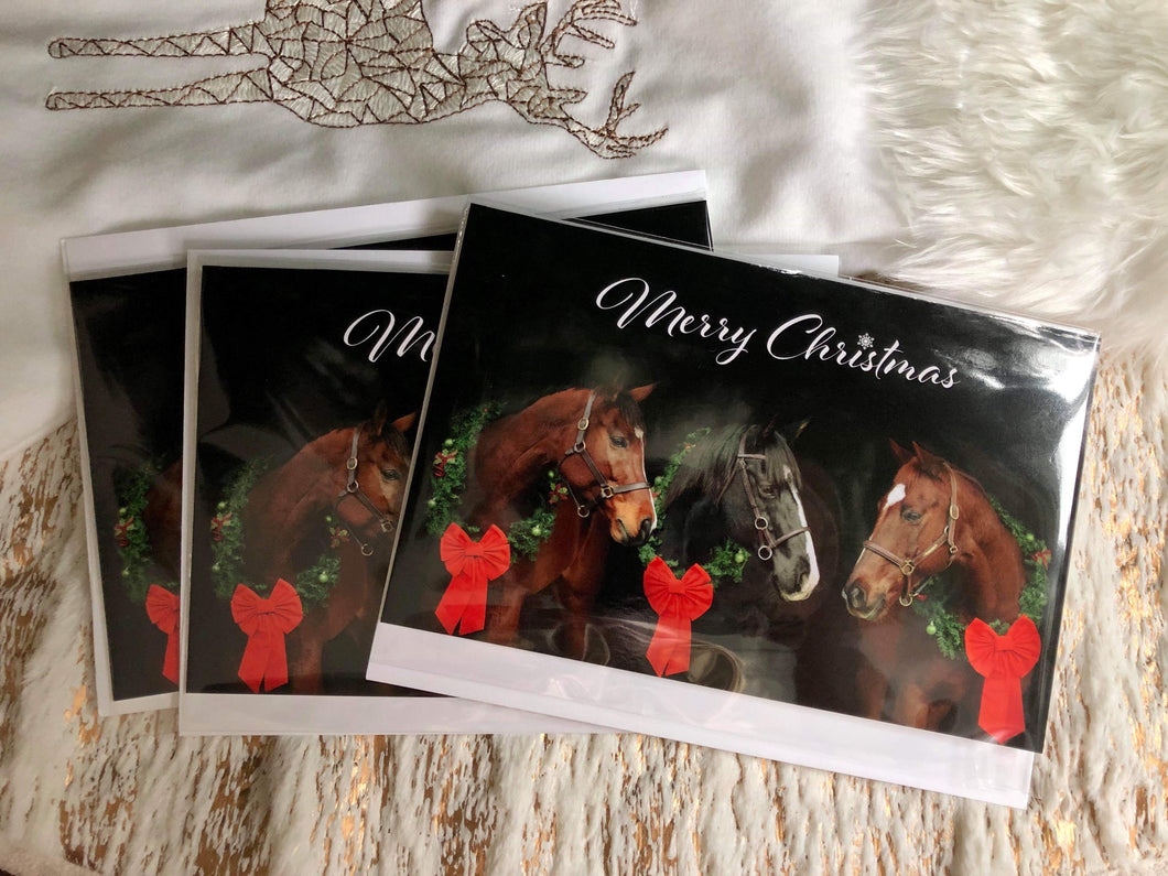 Island Horses Christmas Cards