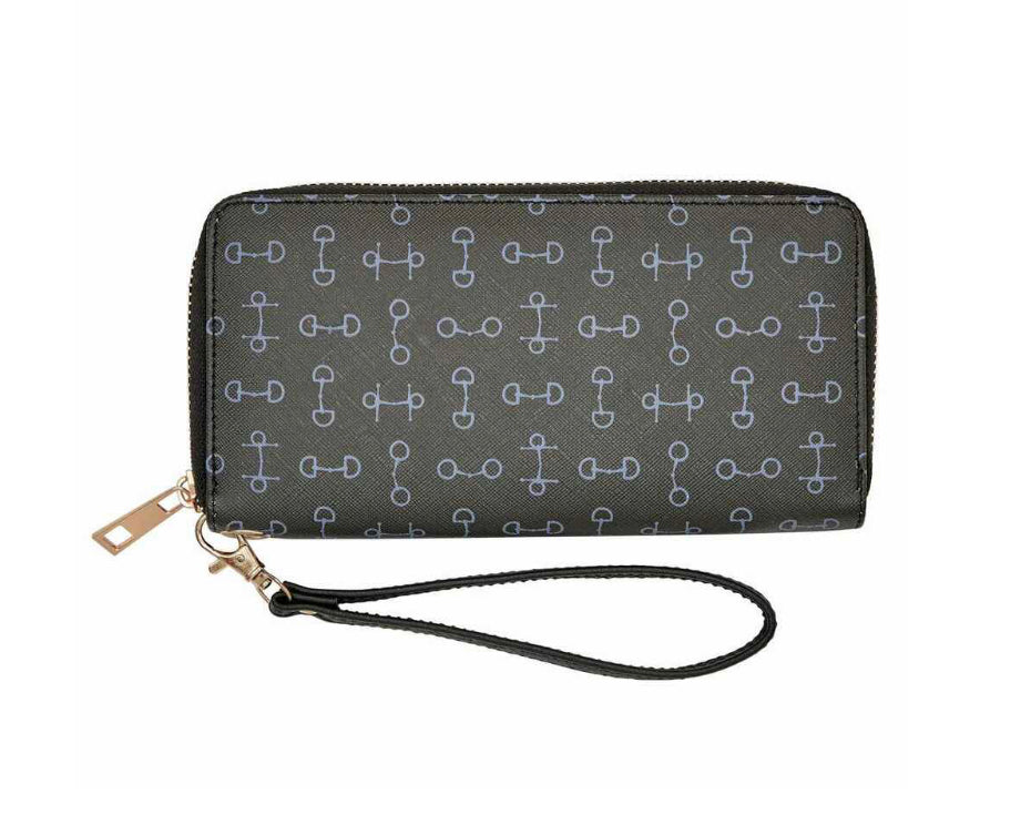 Lila Snaffle Bit Wallet