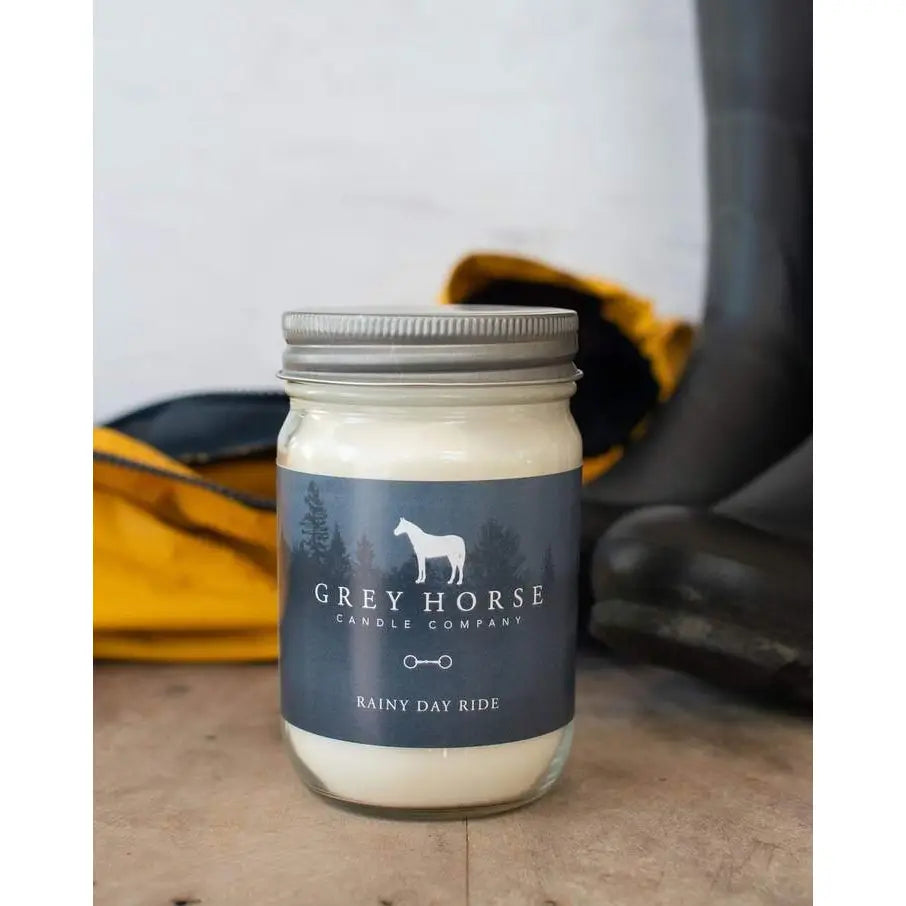 Grey Horse Candles