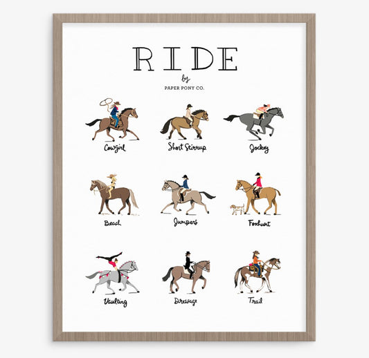 Paper Pony Co. Art Print