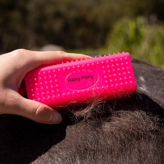 Hairy Pony Grooming Block