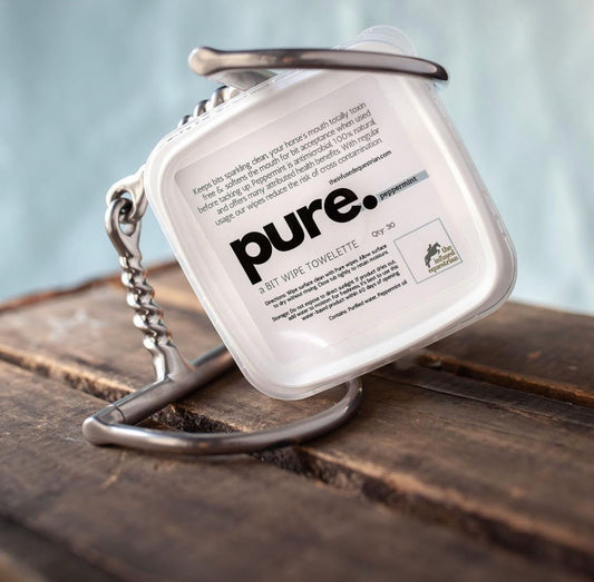 The Infused Equestrian Pure Bit Wipes