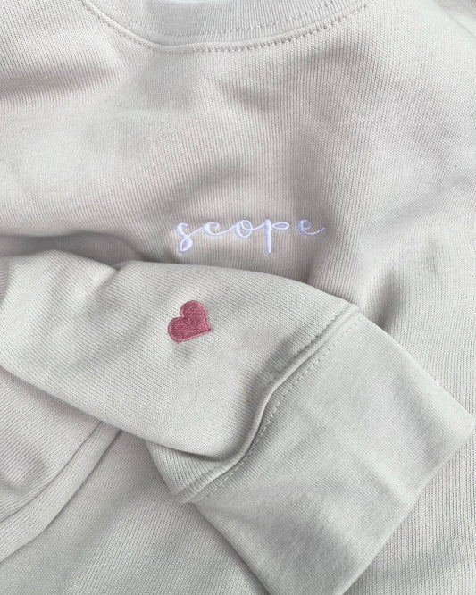 SCOPE Heart On My Sleeve Crewneck