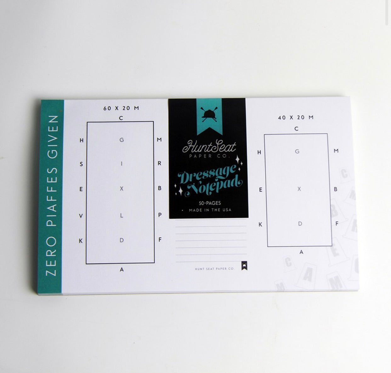 Hunt Seat Paper Co. Dressage Notepad