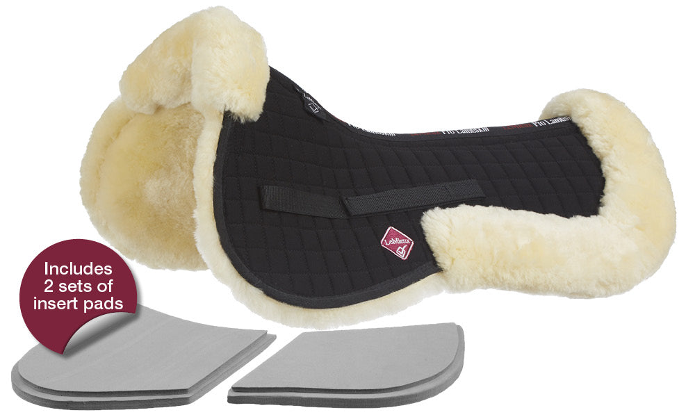 LeMieux Pro-Sorb Lambswool Half Pad System