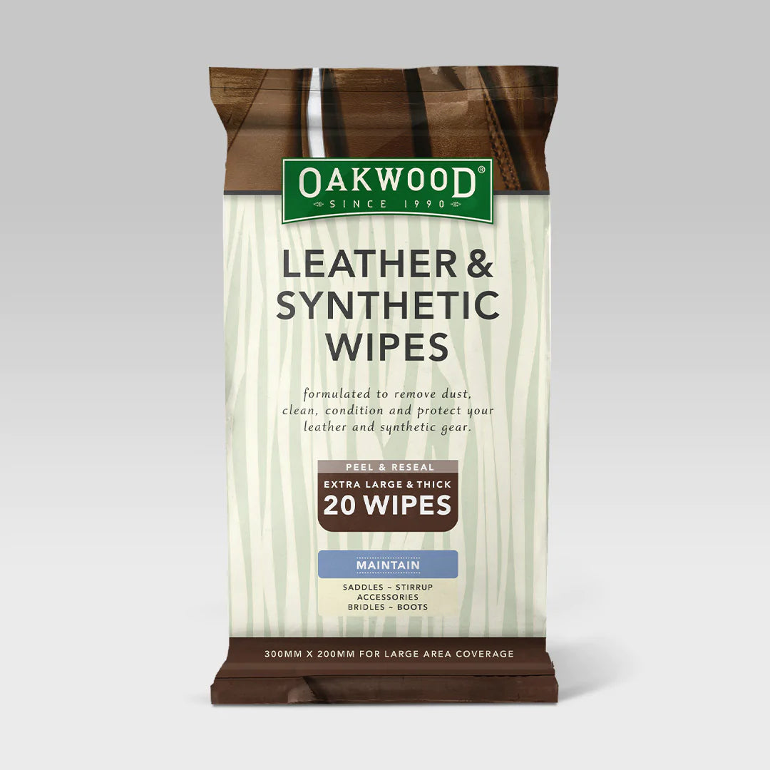 Oakwood Leather & Synthetic Wipes