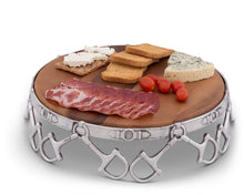 Load image into Gallery viewer, Arthur Court Equestrian Cheese Pedestal