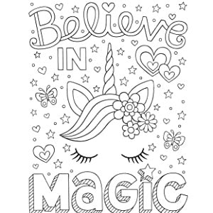 Notebook Doodles Unicorns Activity Book