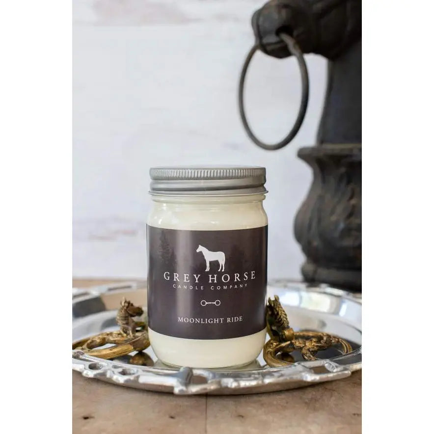 Grey Horse Candles