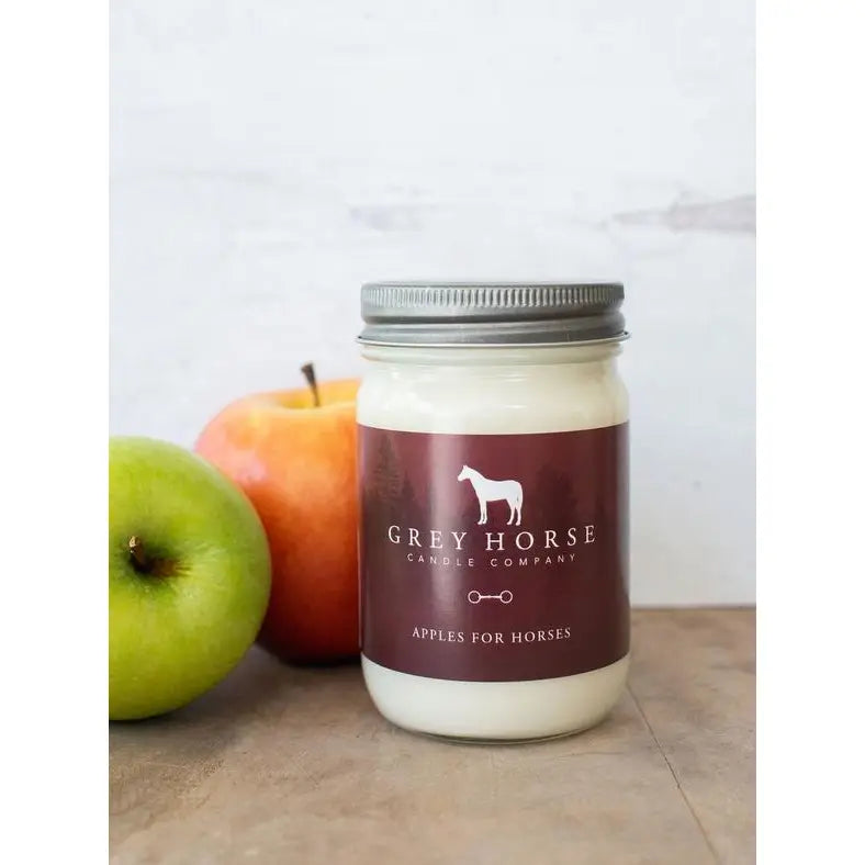 Grey Horse Candles